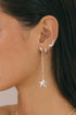 LUMINOUS STAR DROP EARRING GOLD